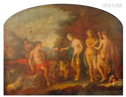 Continental School, 17th Century Style Judgment of Paris